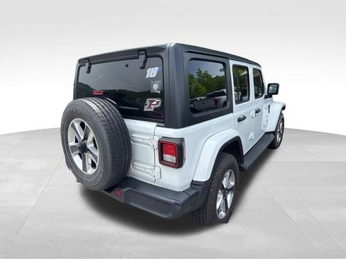 Used 2020 Jeep Wrangler Unlimited Sahara AWD/4WD image 4