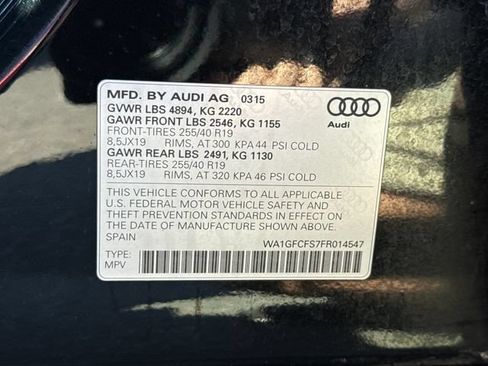 Used 2015 Audi Q3 2.0T Prestige AWD/4WD image 17