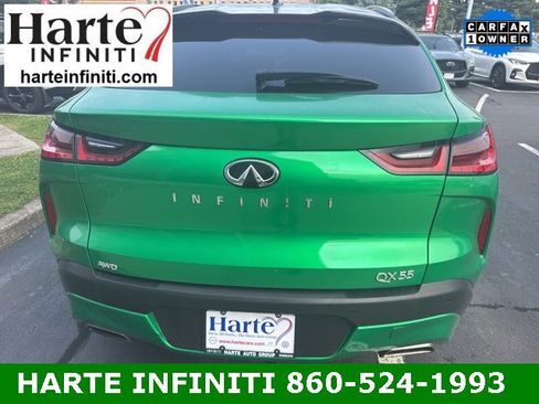 Certified 2022 INFINITI QX55 Luxe w/ Cargo Package image 4