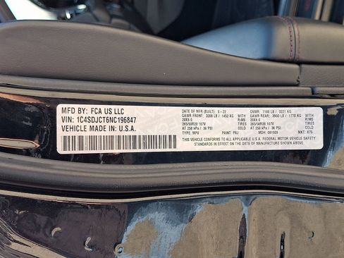 Used 2022 Dodge Durango R/T AWD/4WD image 29