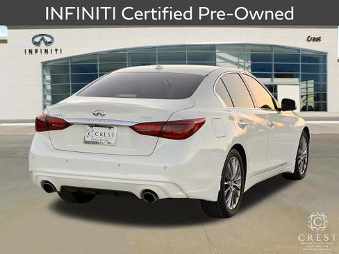 Certified 2023 INFINITI Q50 Luxe w/ Cargo Package image 4