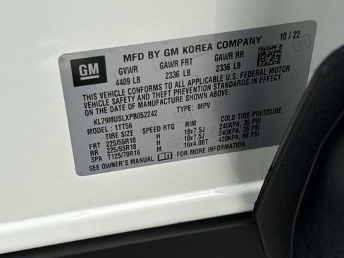 Used 2023 Chevrolet TrailBlazer RS w/ Sun and Liftgate Package image 30