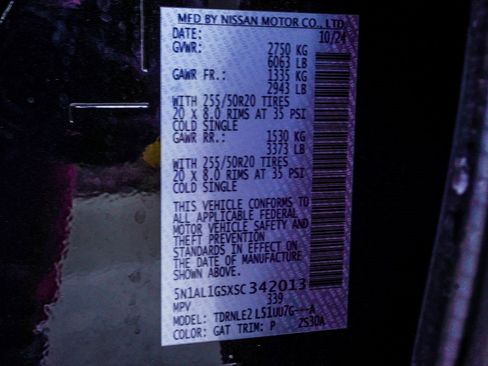 Certified 2025 INFINITI QX60 Sensory w/ Vision Package image 33