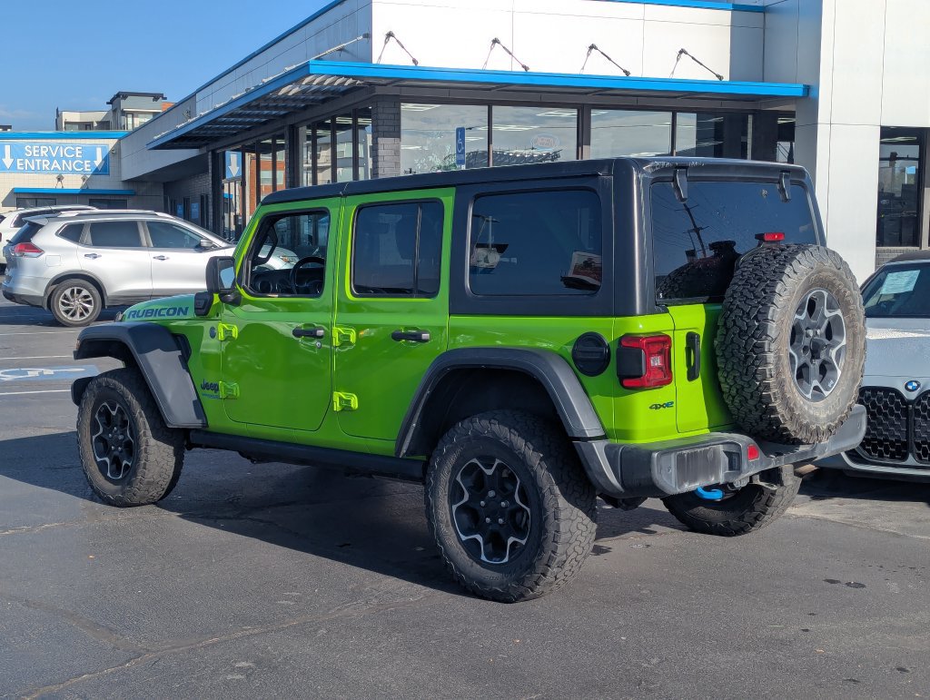 Used 2021 Jeep Wrangler Unlimited Rubicon 4xe w/ Cold Weather Group AWD/4WD image 6