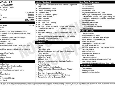 Used 2020 Kia Forte LXS image 5