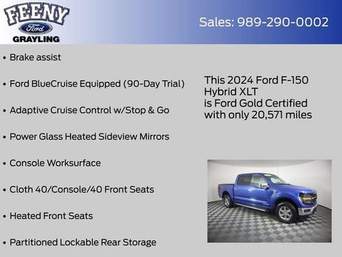 Used 2024 Ford F150 XLT w/ Equipment Group 302A MID AWD/4WD image 24
