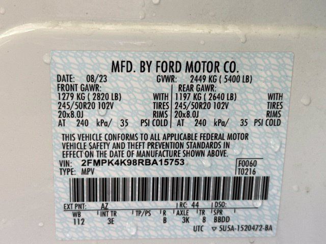 Used 2024 Ford Edge Titanium AWD/4WD image 16