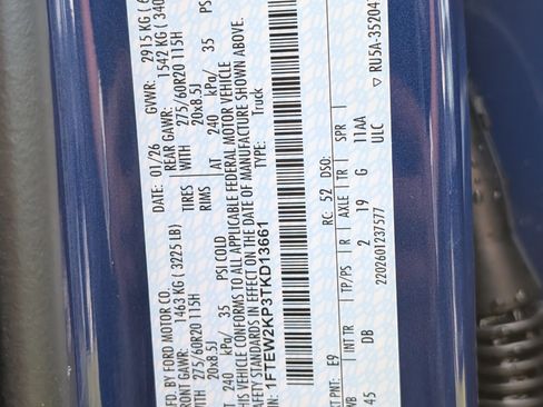 New 2026 Ford F150 STX w/ Equipment Group 200A image 27