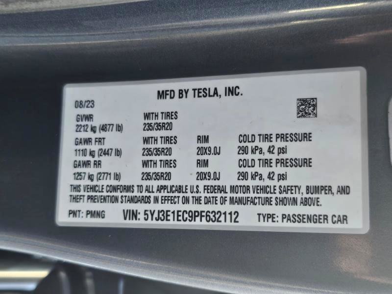 Used 2023 Tesla Model 3 Performance AWD/4WD image 34