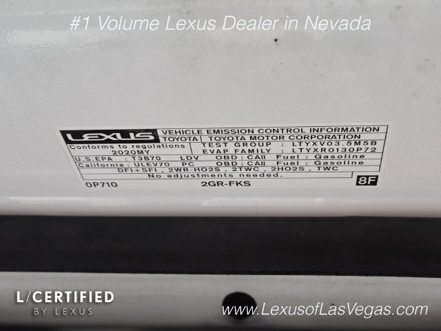 Used 2020 Lexus ES 350 w/ Premium Package FWD image 28