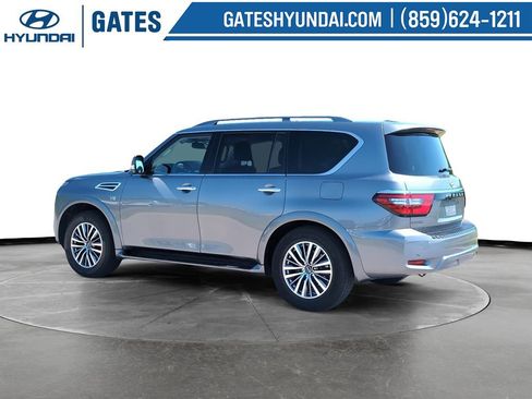 Used 2021 Nissan Armada SL w/ Captain's Chairs Package AWD/4WD image 7