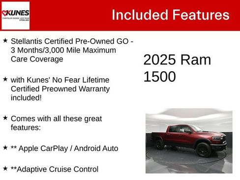 Certified 2025 RAM 1500 Rebel w/ Rebel Level 1 Equipment Group AWD/4WD image 4