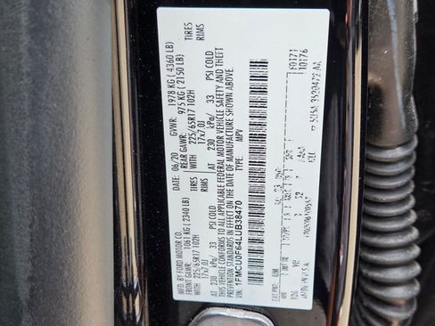 Used 2020 Ford Escape S FWD image 23