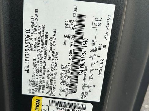 Used 2023 Ford Mustang Premium w/ Equipment Group 201A image 48