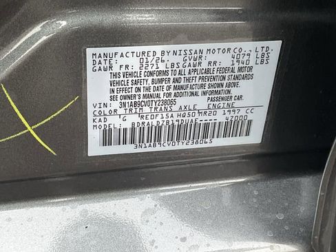 New 2026 Nissan Sentra SV w/ SV Convenience Package image 37