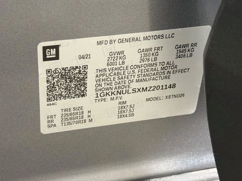 Used 2021 GMC Acadia SLT w/ Trailering Package AWD/4WD image 40