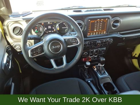 Used 2023 Jeep Wrangler Unlimited Rubicon 4xe w/ Steel Bumper Group image 13