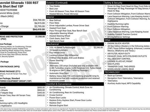 New 2026 Chevrolet Silverado 1500 RST AWD/4WD image 24