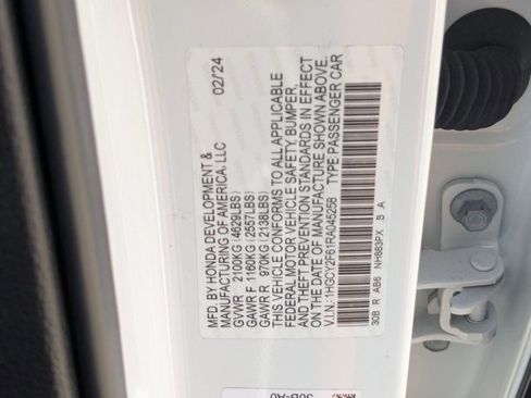 Certified 2024 Honda Accord EX-L image 23