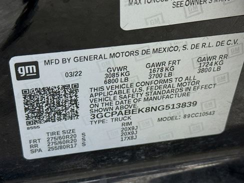 Used 2022 Chevrolet Silverado 1500 Custom image 38