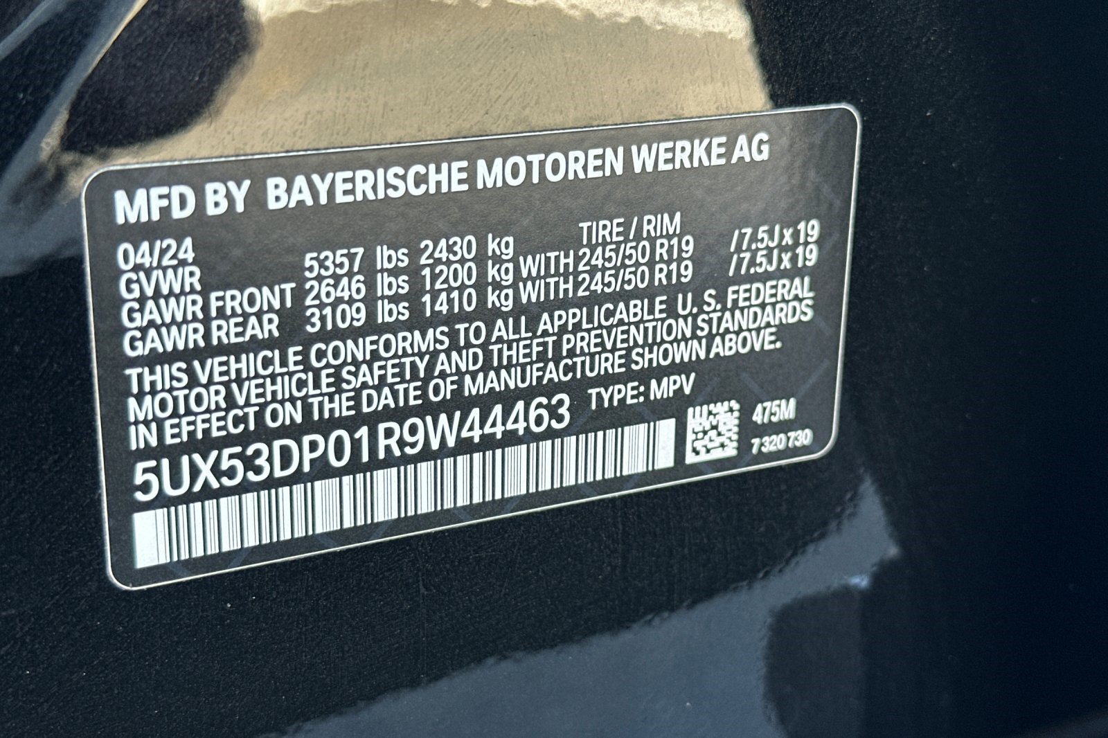 Used 2024 BMW X3 xDrive30i w/ Convenience Package AWD/4WD image 40