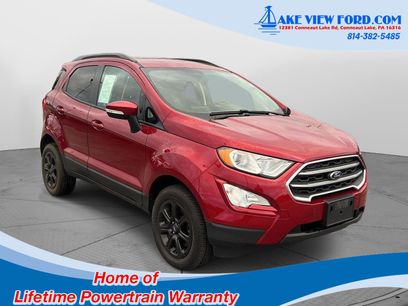 Used 2019 Ford EcoSport SE