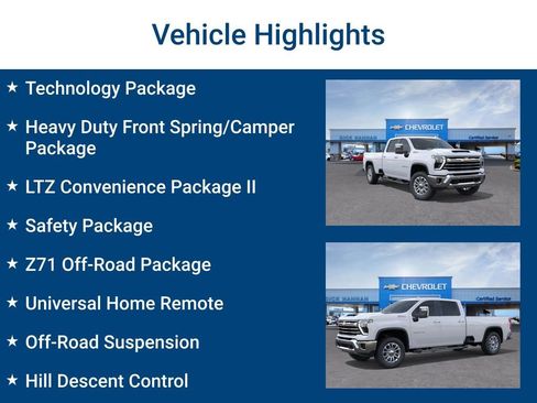 New 2026 Chevrolet Silverado 2500 LTZ w/ LTZ Convenience Package image 3