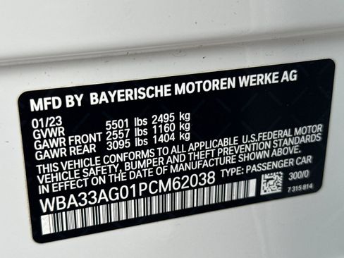 Certified 2023 BMW 530e xDrive w/ M Sport Package image 38