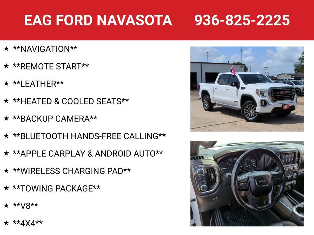 Used 2021 GMC Sierra 1500 AT4 w/ AT4 Premium Package AWD/4WD image 4