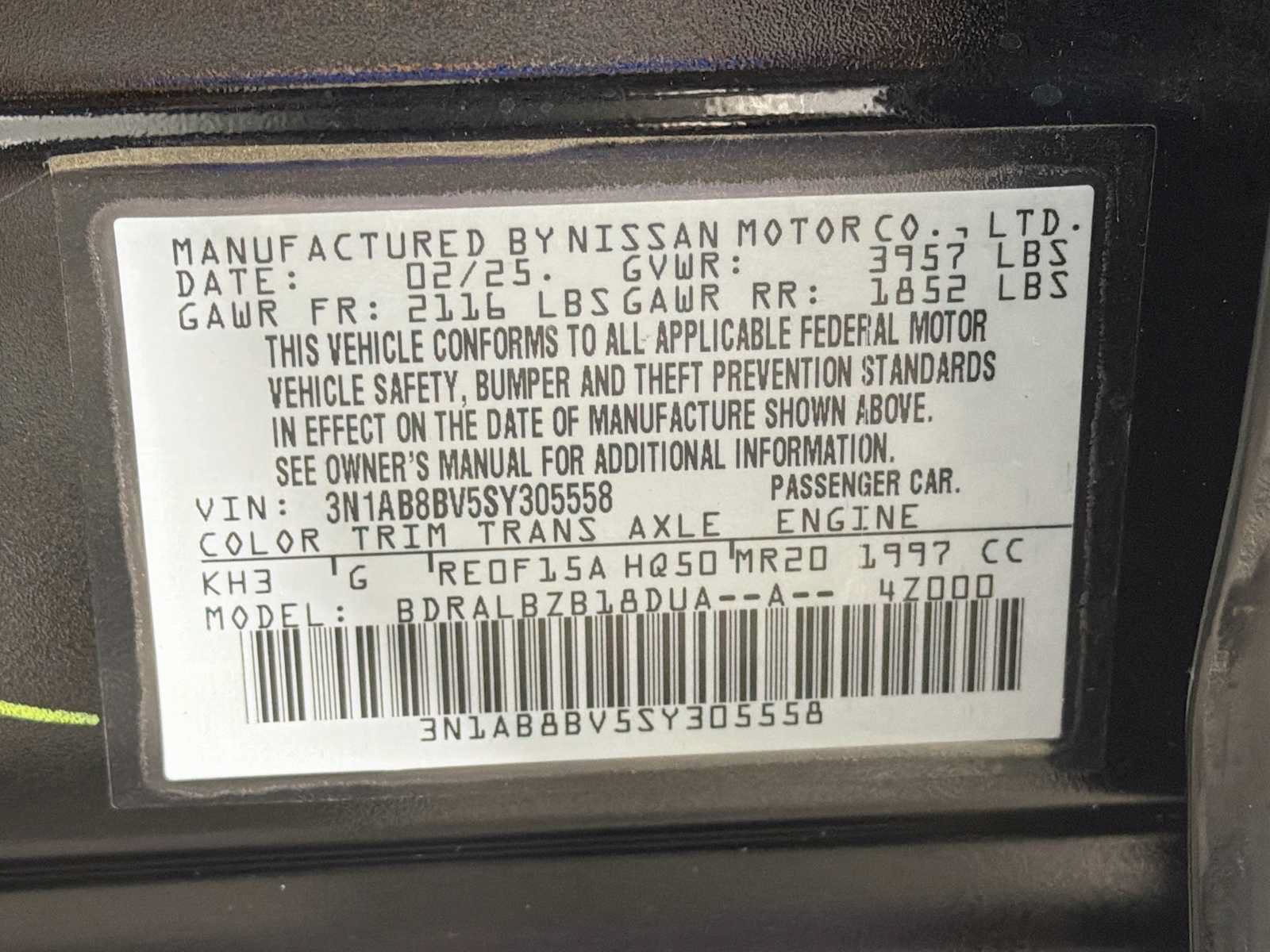 Used 2025 Nissan Sentra S FWD image 28
