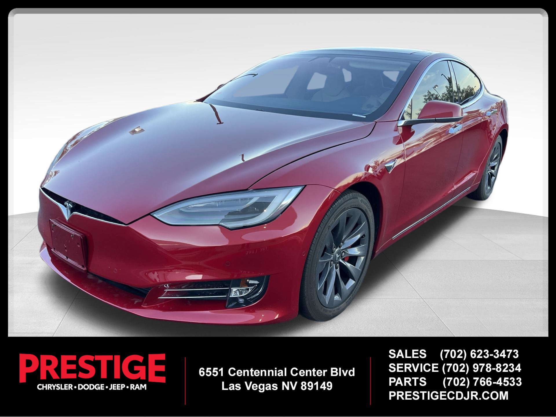Used 2018 Tesla Model S P100D AWD/4WD image 1