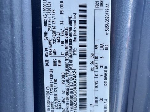 Used 2019 Ford Transit 350 XLT image 40