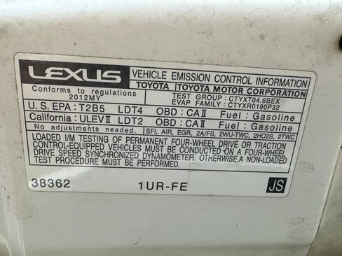 Used 2012 Lexus GX 460 w/ Comfort Plus Pkg AWD/4WD image 13