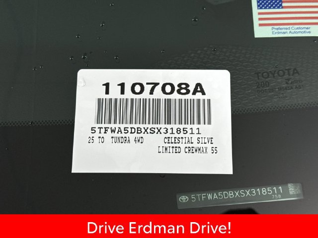 Certified 2025 Toyota Tundra Limited w/ Nightshade Package AWD/4WD image 31