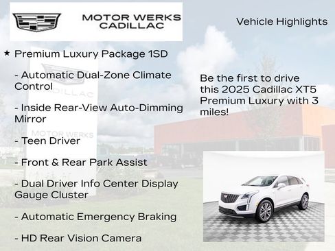 New 2025 Cadillac XT5 Premium Luxury image 6
