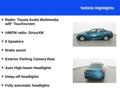 Used 2025 Toyota Camry LE FWD image 4