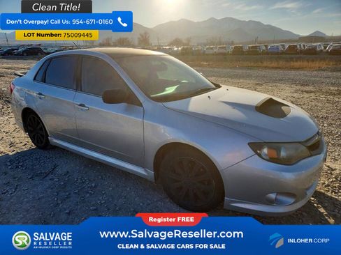 Used 2008 Subaru Impreza WRX Sedan w/ Popular Equipment Group 3B image 5