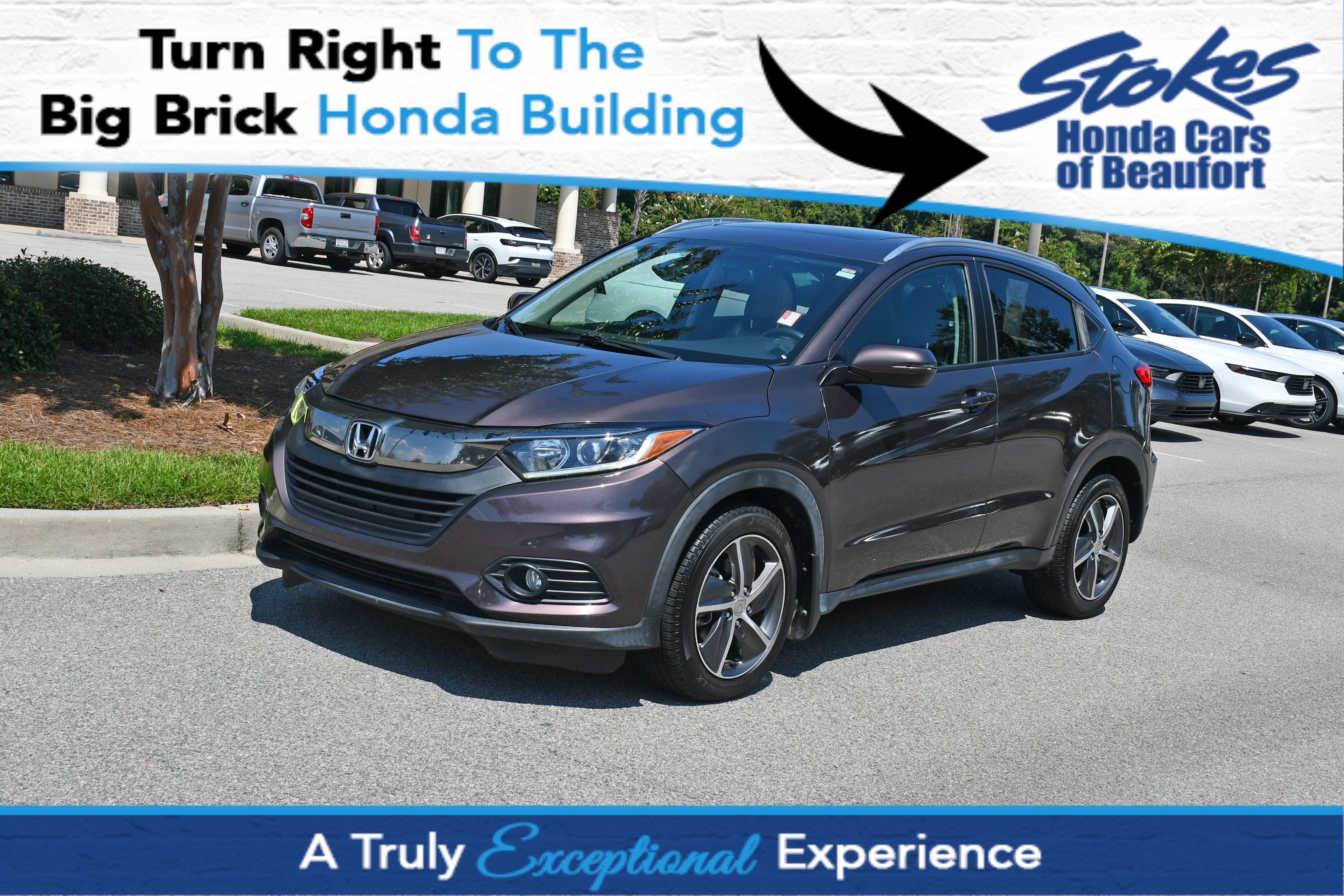Used 2022 Honda HR-V EX-L image 1