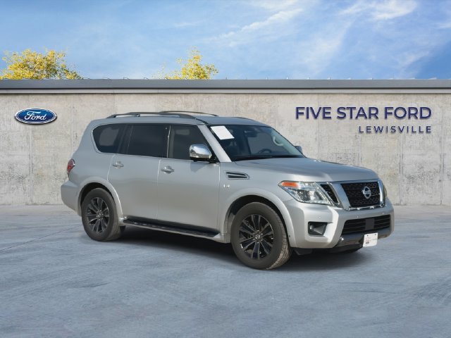 Used 2019 Nissan Armada Platinum w/ Captain's Chairs Package RWD image 2