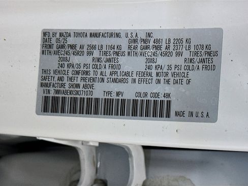 Used 2025 MAZDA CX-50 AWD 2.5 S w/ Premium Plus Pkg image 12