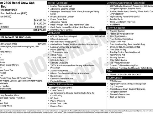 Used 2026 RAM 2500 Rebel image 76