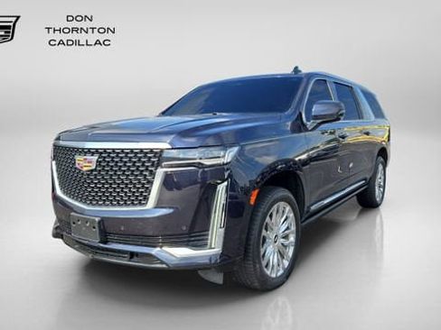 Used 2021 Cadillac Escalade ESV Premium Luxury w/ Driver Assist Tech Package AWD/4WD image 1