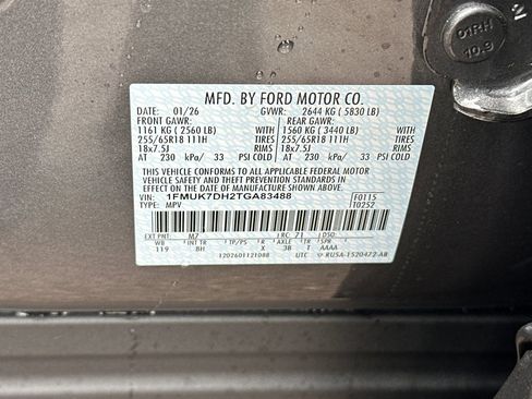 New 2026 Ford Explorer Active image 24