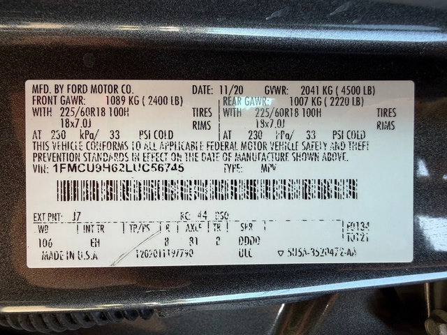 Used 2020 Ford Escape SEL AWD/4WD image 21