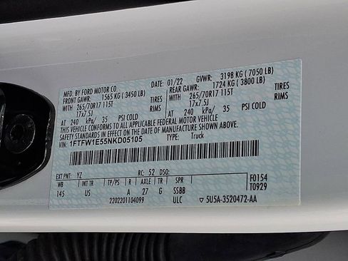 Used 2022 Ford F150 XLT w/ Trailer Tow Package image 26