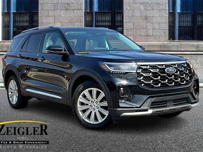 Certified 2025 Ford Explorer Platinum w/ LUX Leather Package