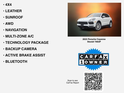Certified 2023 Porsche Cayenne image 7
