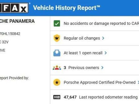 Used 2017 Porsche Panamera Turbo w/ Sport Chrono Package image 7