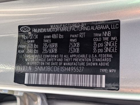 Certified 2025 Hyundai Tucson SEL AWD/4WD image 36