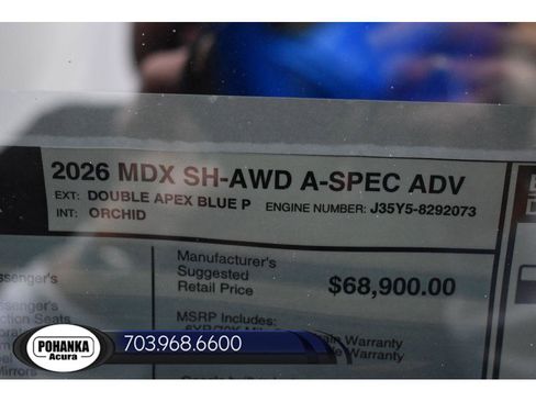 New 2026 Acura MDX A-Spec image 40